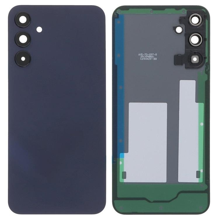 Samsung A155 A15 4G/A156 A15 5G tagakaas, julge must, originaal (kasutatud, klass C)