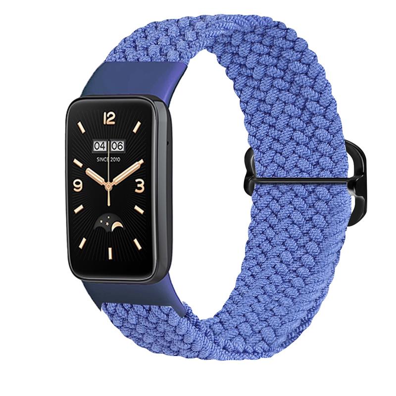 Плетеный ремешок Mi Band 7 Pro/ M7 Pro (4) синий