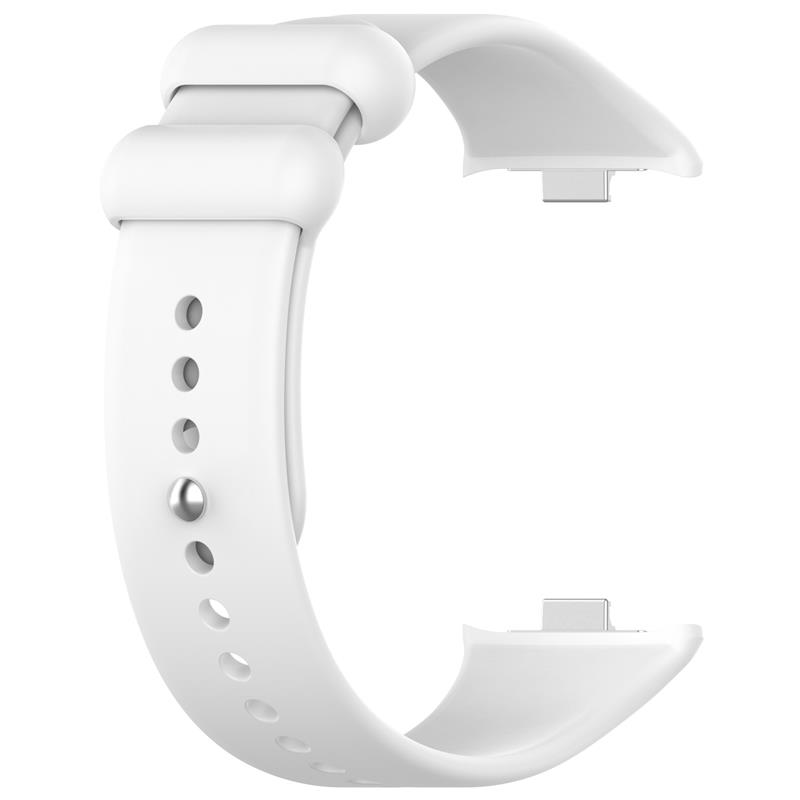 СИЛИКОНОВЫЙ РЕМЕШОК MI BAND 8 PRO /M8 PRO (12). БЕЛЫЙ