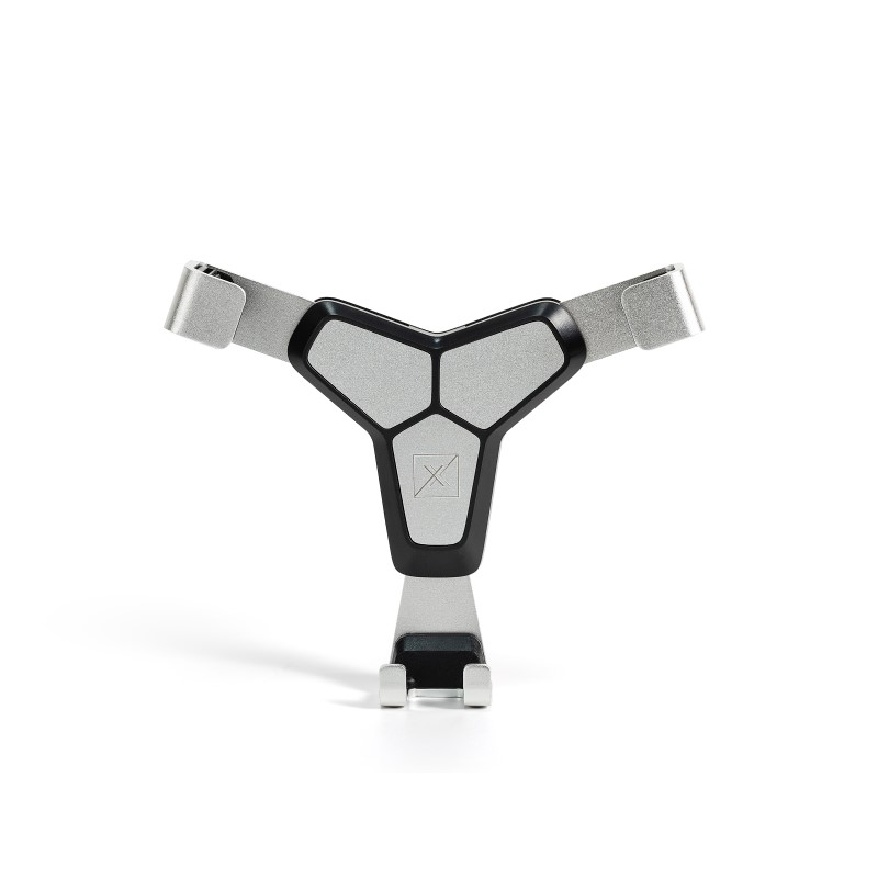 MAXXIMUS IRON CAR HOLDER BLACK/SILVER, GRAVITY / FOR VENT