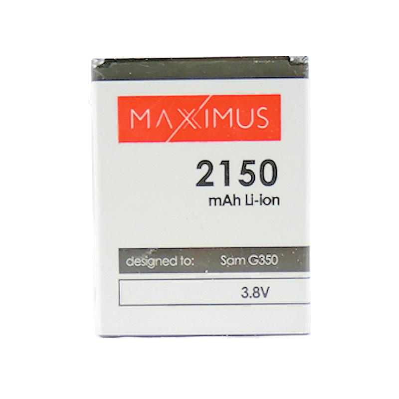 Аккумулятор MAXXIMUS SAM G350 CORE PLUS 2150 mAh EB-B185BE