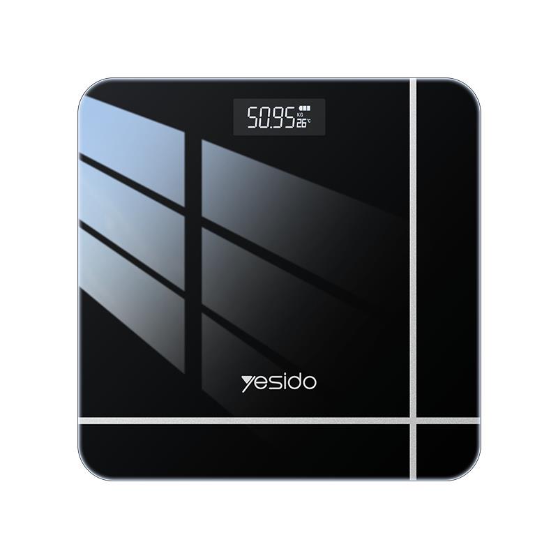 YESIDO elektrooniline vannitoakaal MG09 kuni 150KG must