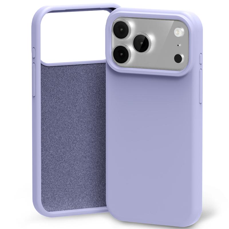 Mercury Silicone чехол iPhone 17 Pro Max / 18 Pro Max, лавандово-серый