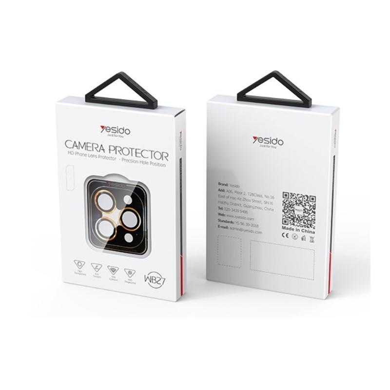 Yesido objektiivi kaitse WB27 Samsung S25 jaoks, must
