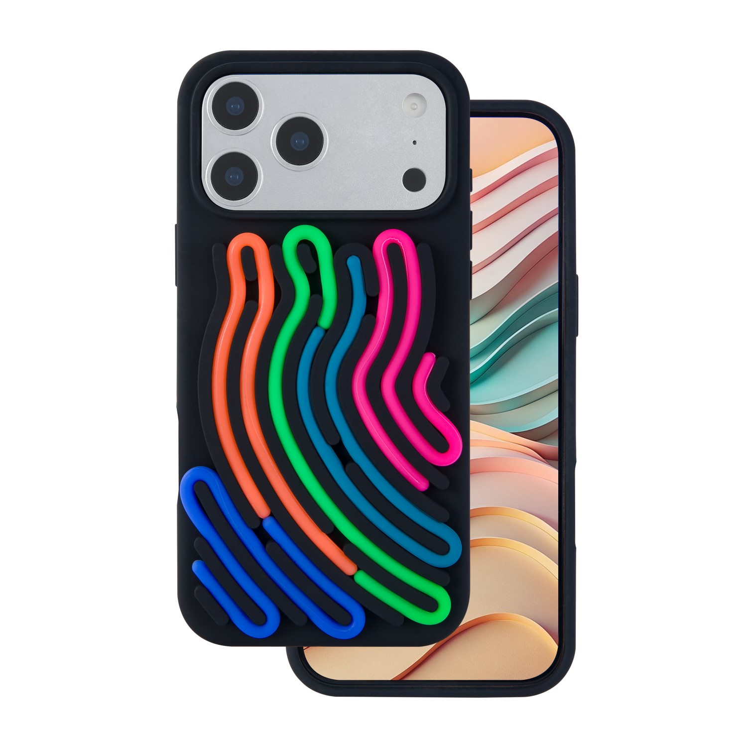 DIY Snake чехол для iPhone 17 Pro 6,3" черный