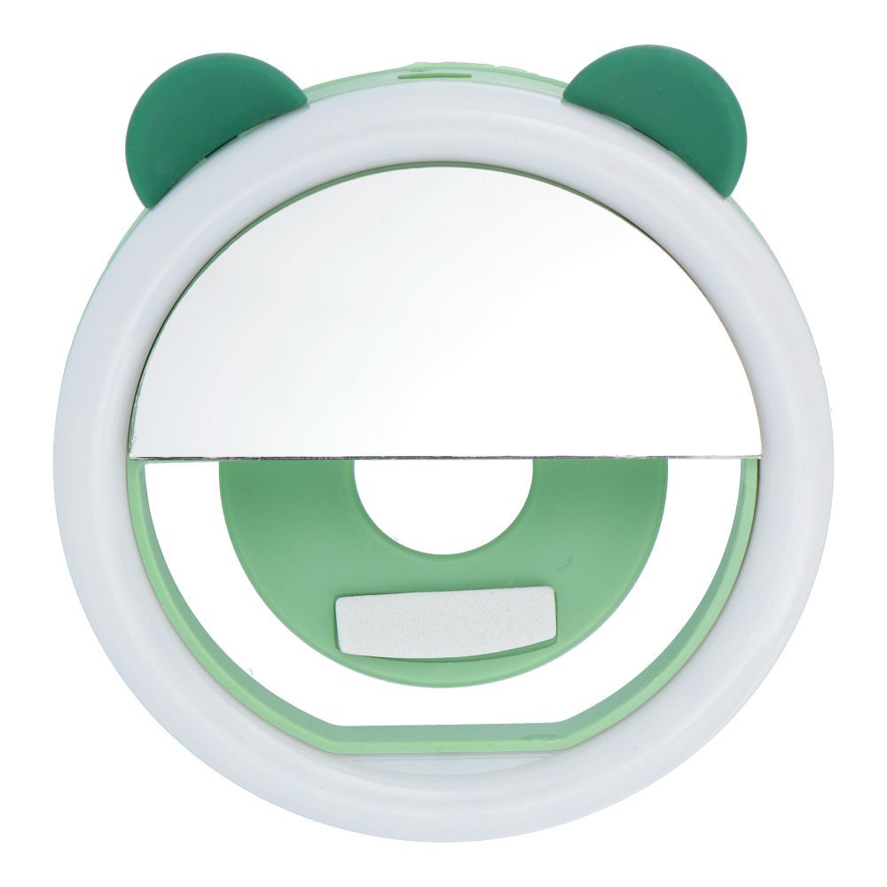Lampa LED Ring do selfie na telefon RK12 roheline miś