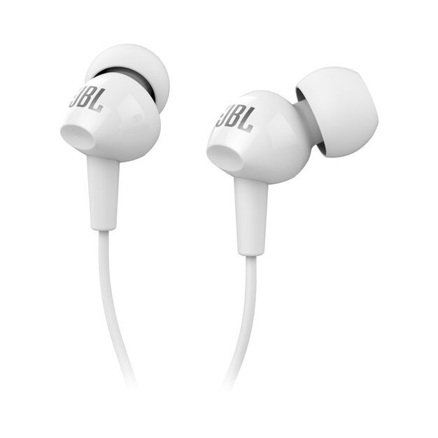 Kõrvaklapid JBL C100SI valge