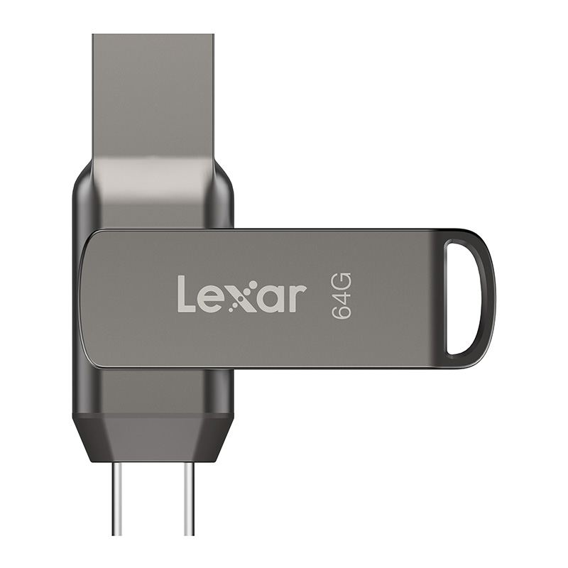 MEMORY DRIVE FLASH USB3.1 64GB/D400 LJDD400064G-BNQNG LEXAR