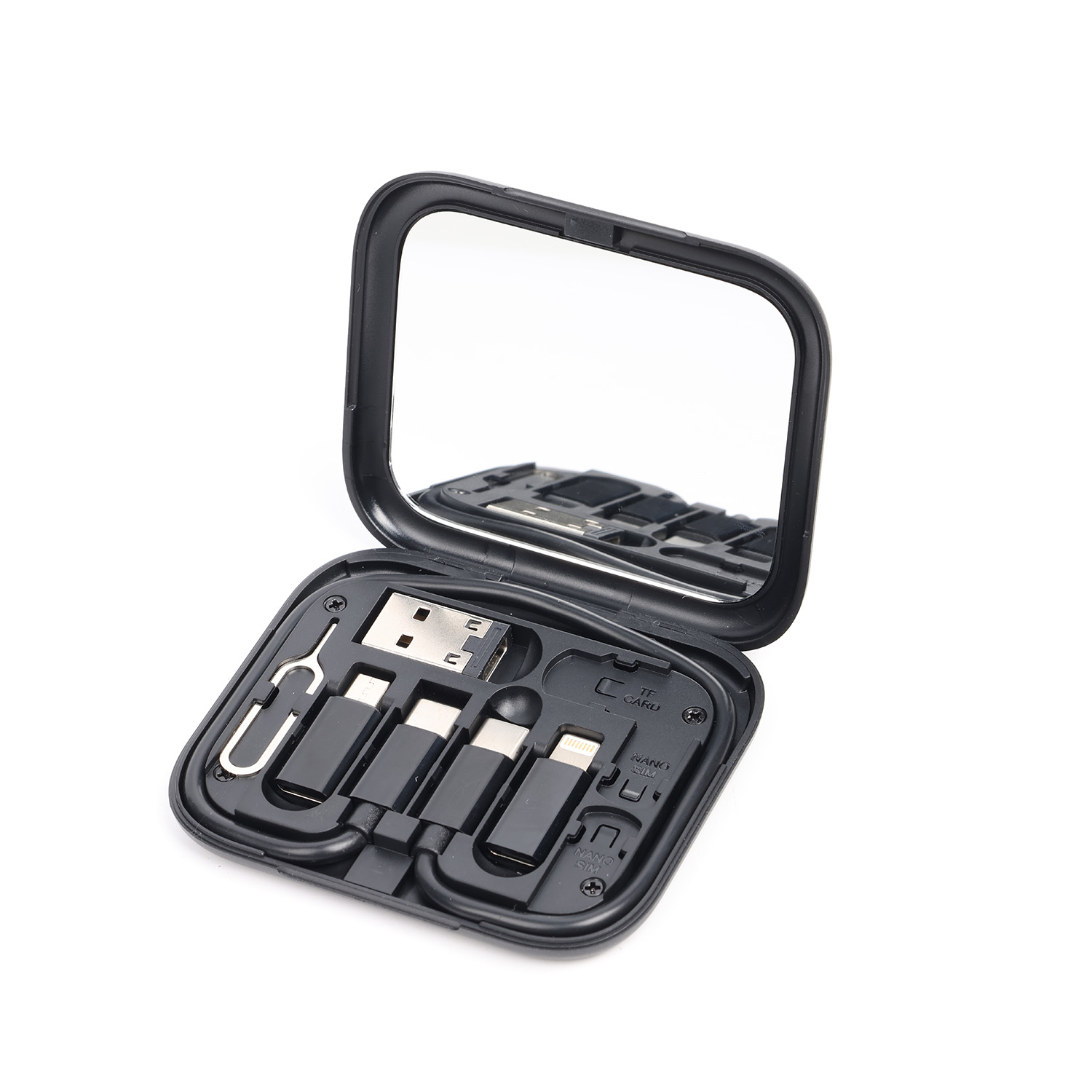 Setty reisiadapterite komplekt 11 ühes AD-S11-01, must