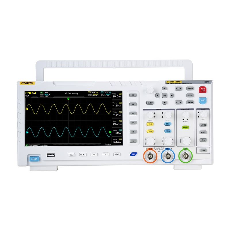 FNIRSI 1014D 2-in-1 ostsilloskoop signaaligeneraator
