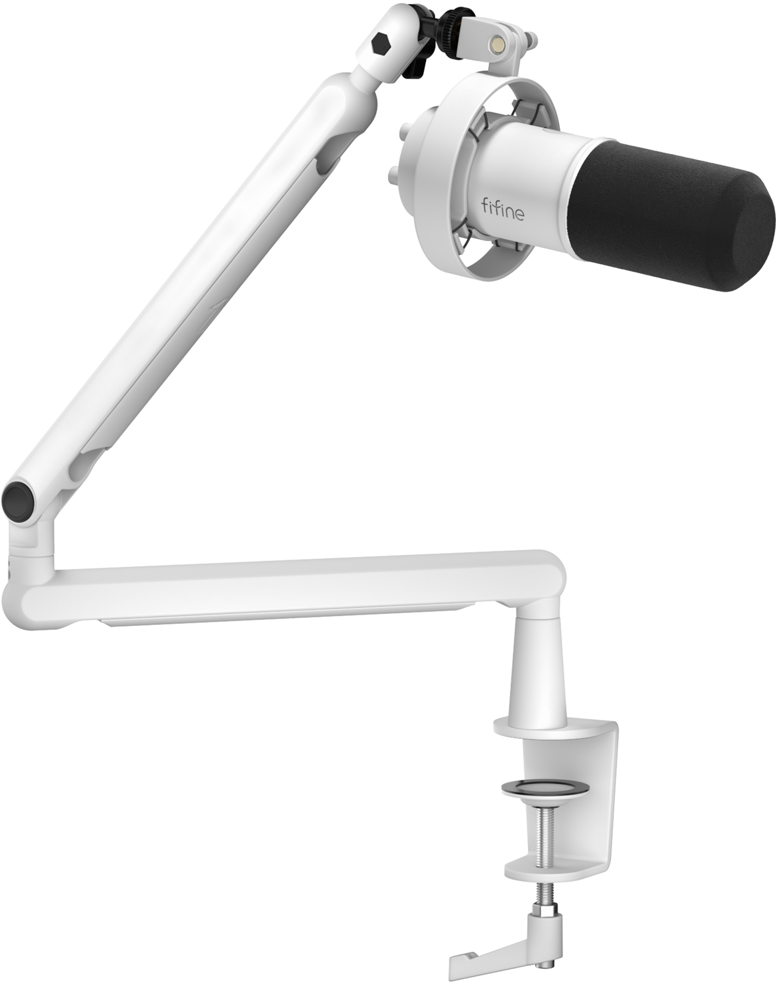 Fifine T688W dünaamiline mikrofon (valge)