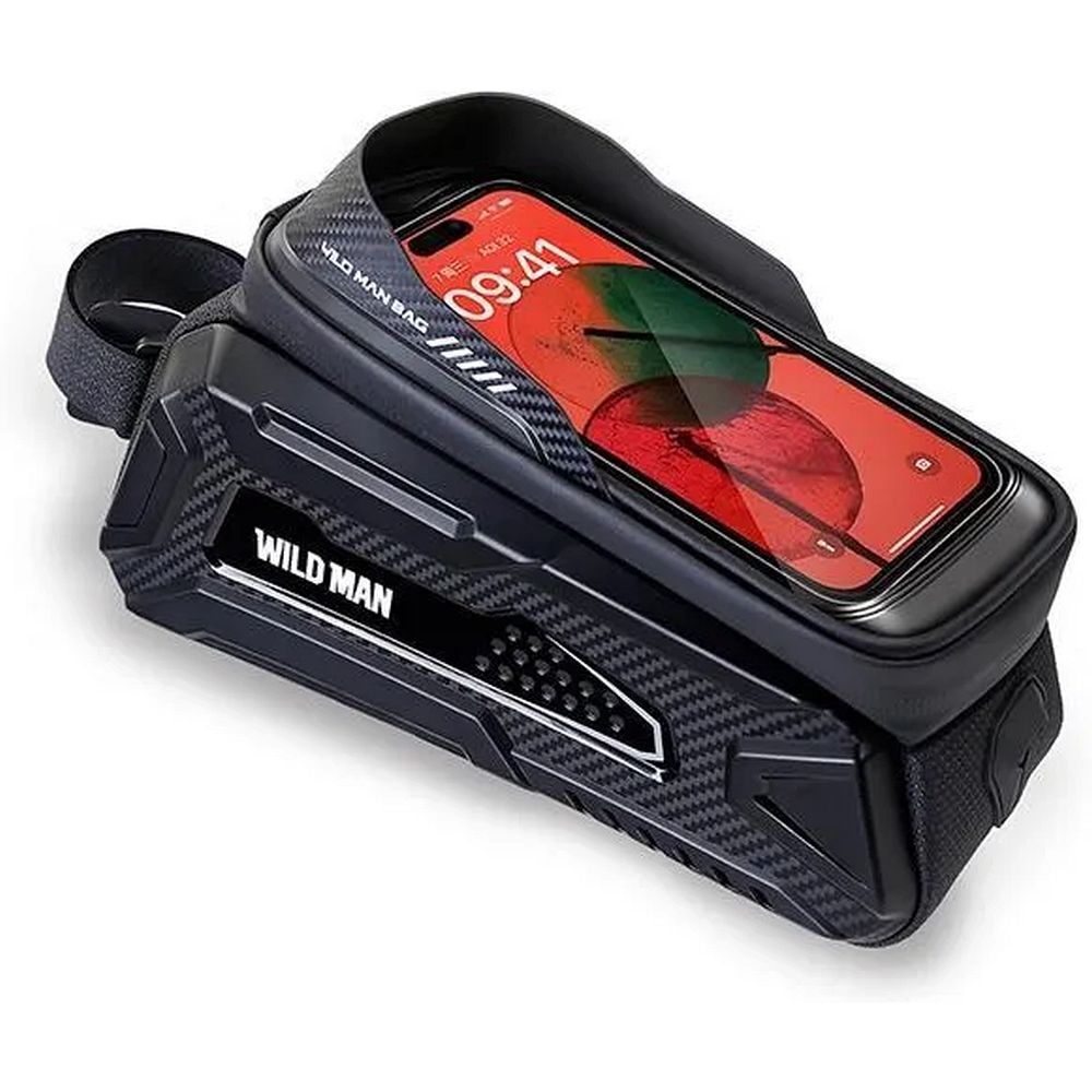 WILDMAN reisikott jalgratta raamile lukuga, 2L (4 "- 7"), M30, must