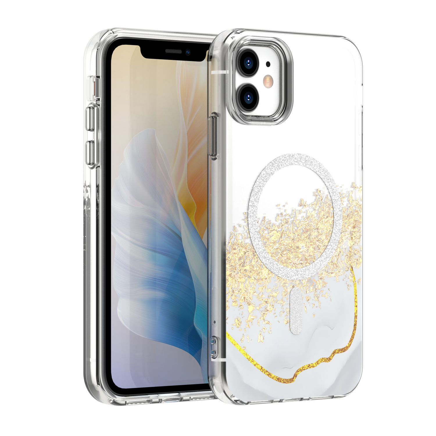 Epoxy Mag ümbris iPhone 11 valge