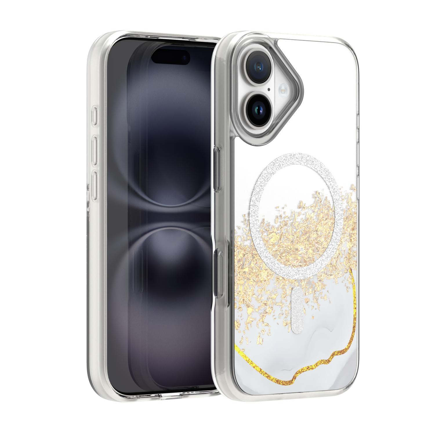 Epoxy Mag ümbris iPhone 17 6,3'' valge