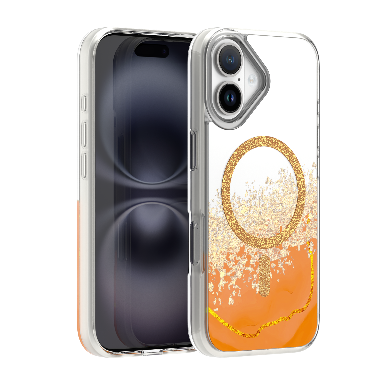 Epoxy Mag ümbris iPhone 17 6,3'' oranž