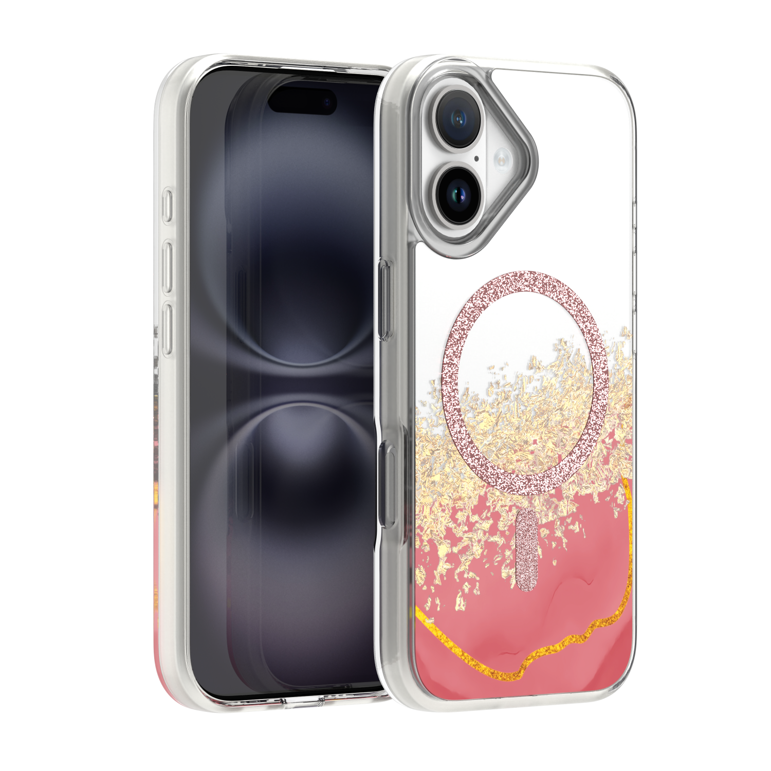 Epoxy Mag ümbris iPhone 17 6,3'' roosa