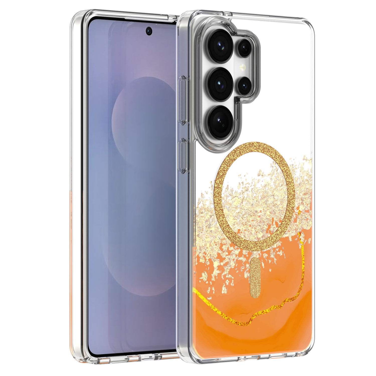 Epoxy Mag ümbris Samsung Galaxy S26 Ultra oranž