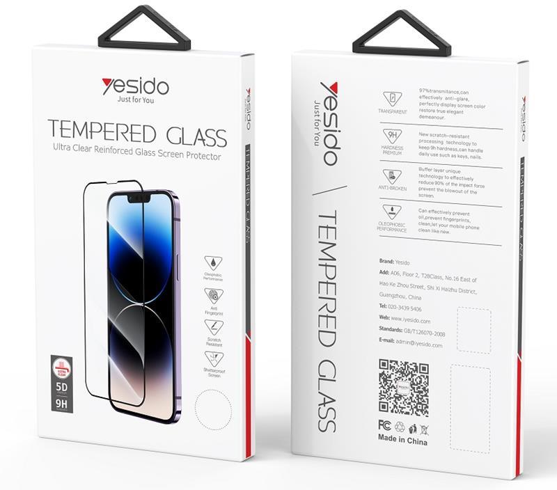 Yesido 5D klaas iPhone 12 Pro Max TG01