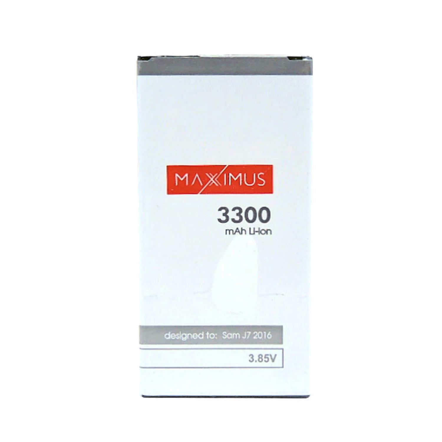 Аккумулятор MAXXIMUS для SAMSUNG J710 J7 2016 3300 mAh