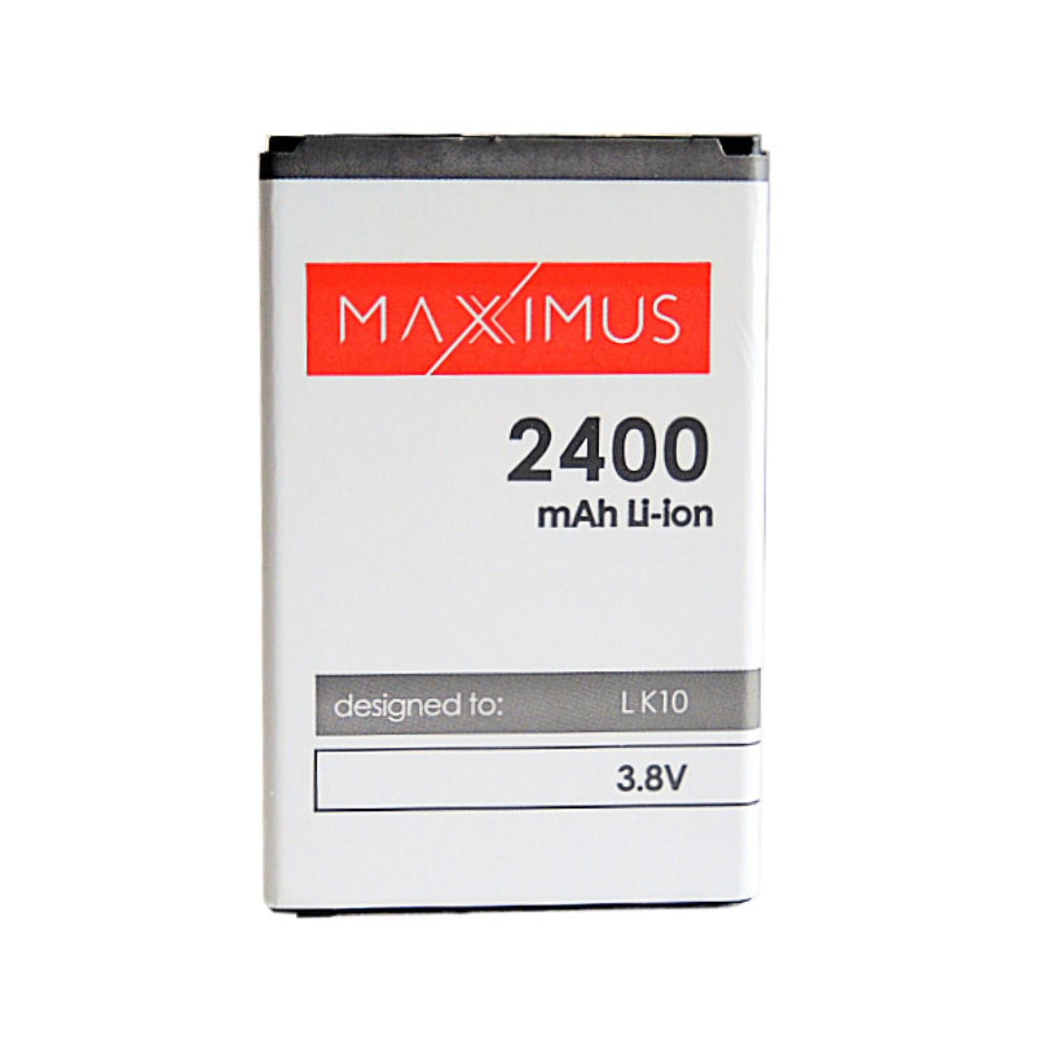 Аккумулятор MAXXIMUS LG K10 2400mAh