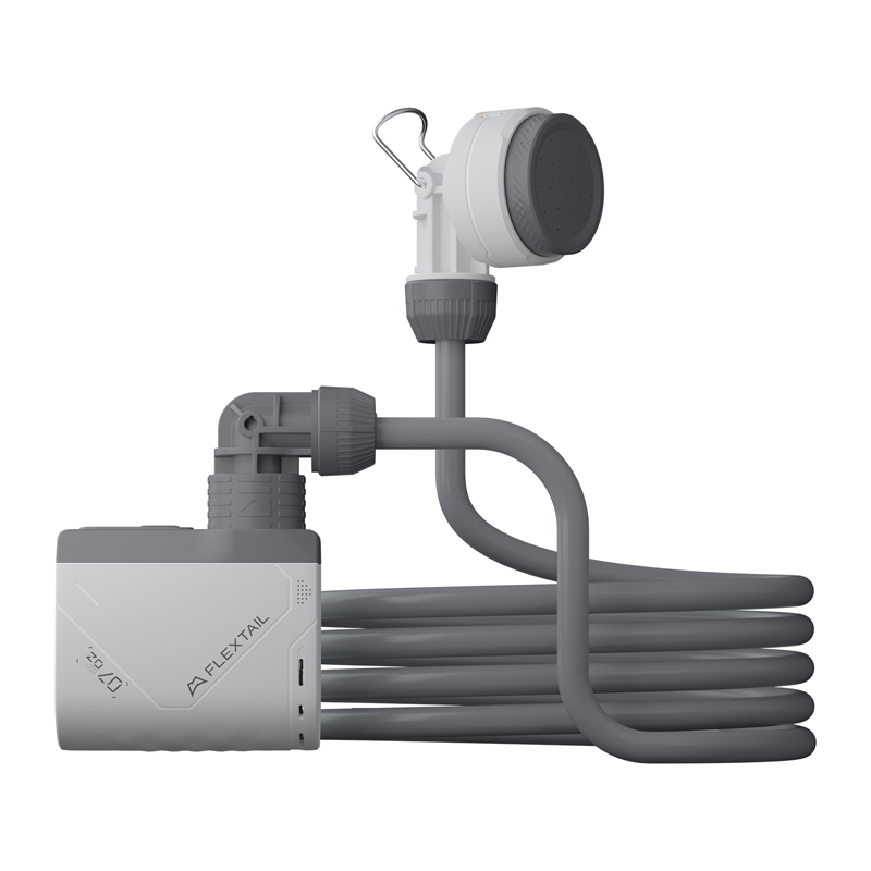 Flextail Tiny Shower kaasaskantav dušš pumbaga (valge)