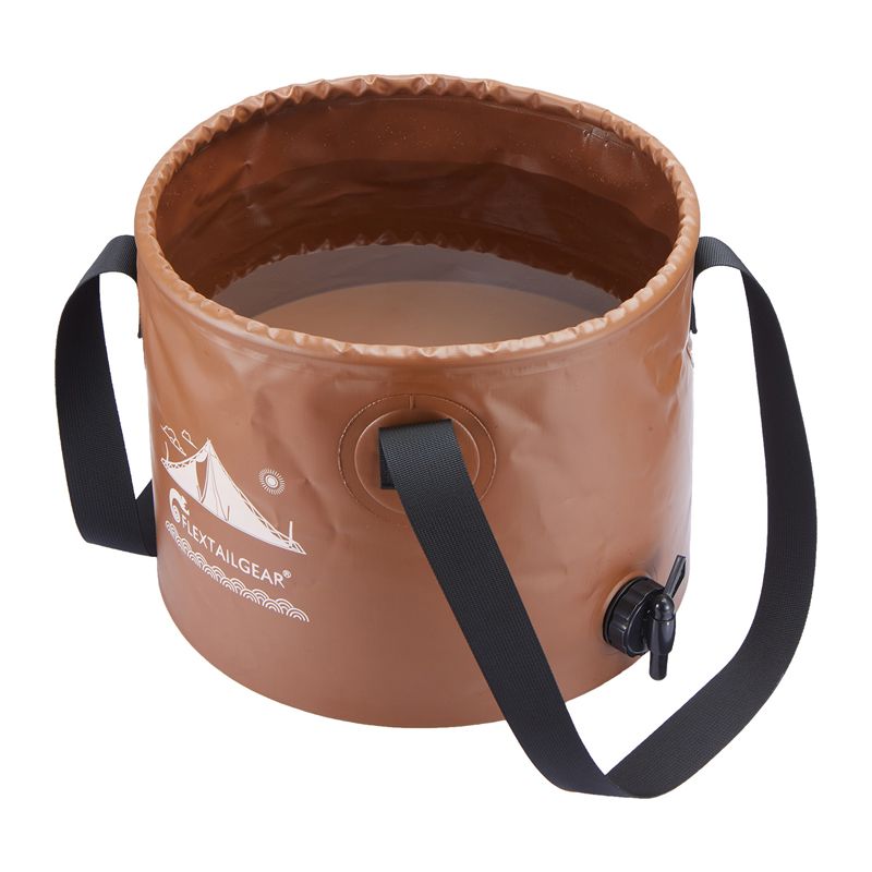 Flextail Flex Bucket 20L kokkupandav ämber (pruun)