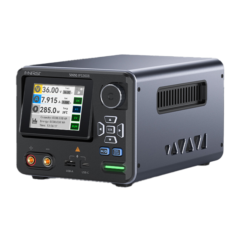 FNIRSI IPS3608 nutikas digitaalne AC-DC toiteplokk