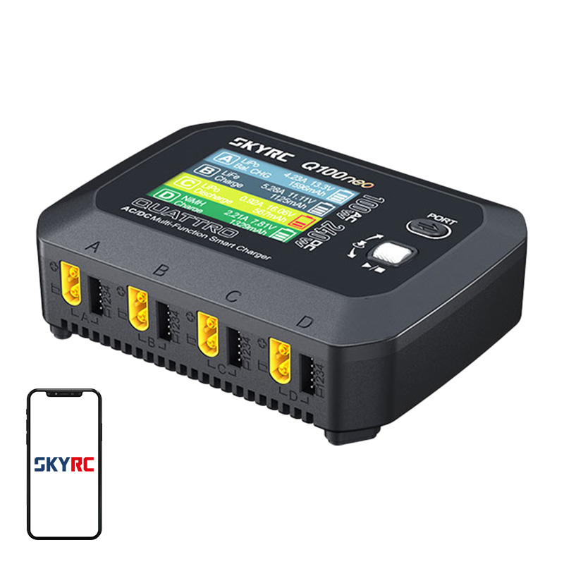 SkyRC Q100neo AC/DC multifunktsionaalne nutikas laadija