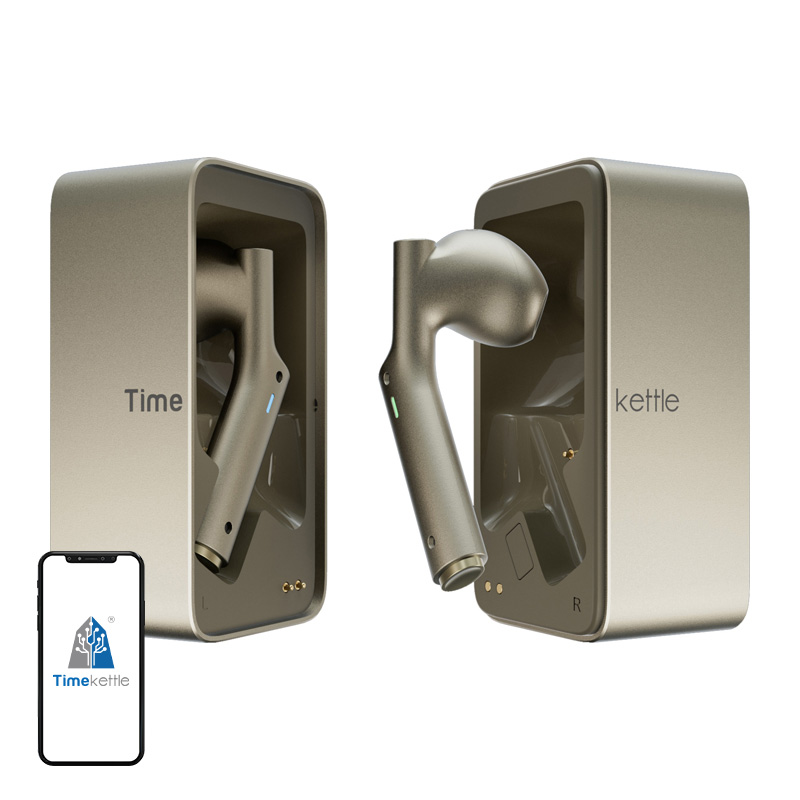 TIMEKETTLE W4 Translation Earbuds (Gold)