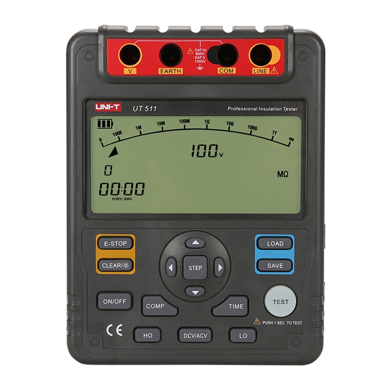 Uni-T UT511 kõrgepinge isolatsioonitakistuse tester