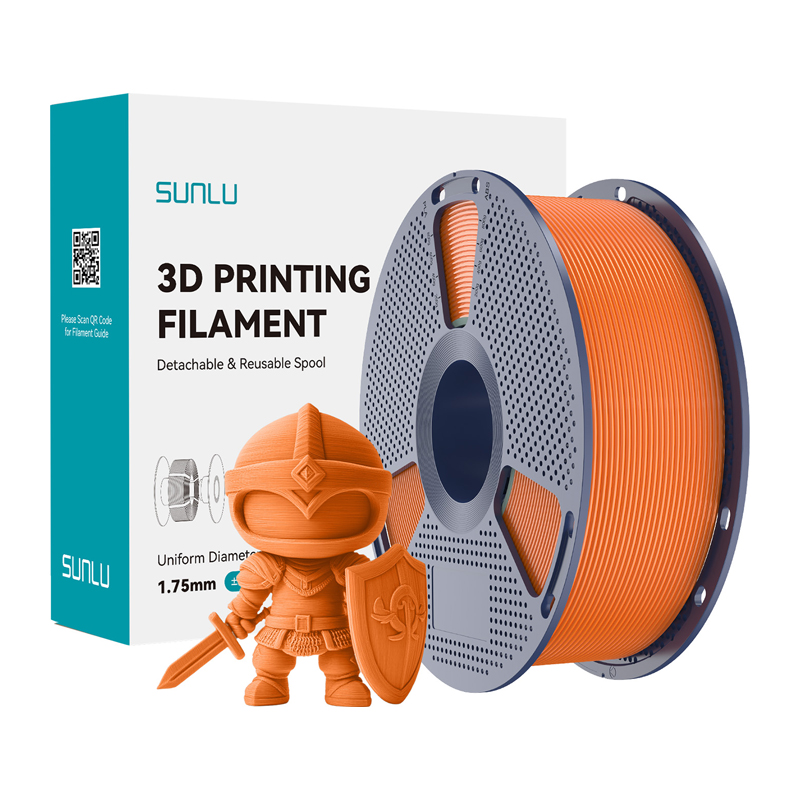 Sunlu PLA+ filament (päikeseoranž)