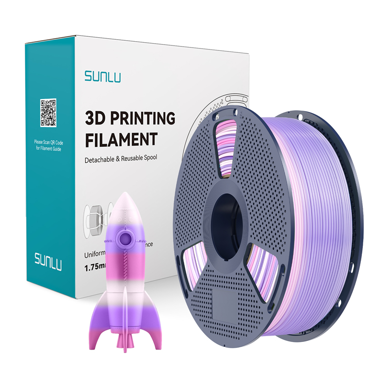 Sunlu PLA filament (vikerkaar) 03