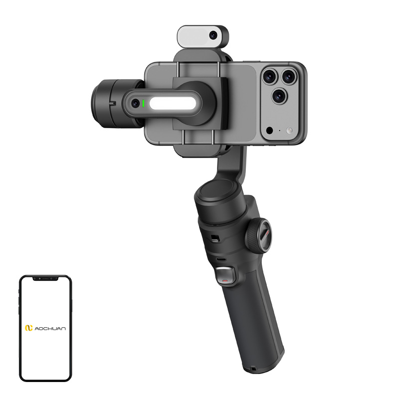 AOCHUAN S3 stabilisaator AI anduriga (must)