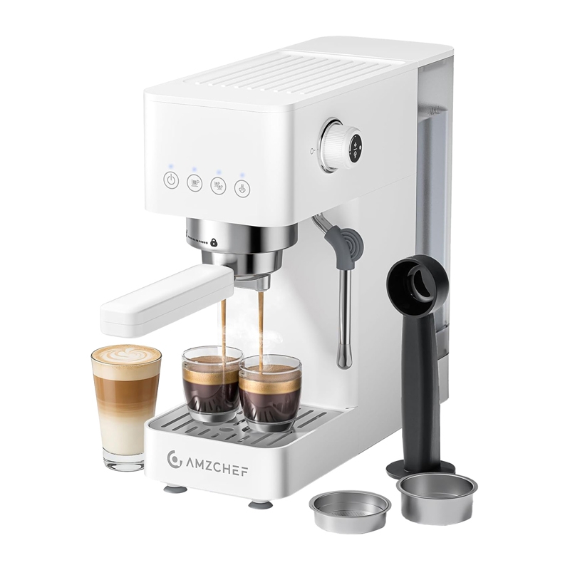 AMZCHEF CE-EM3131-WT kolbkohvimasin (valge)
