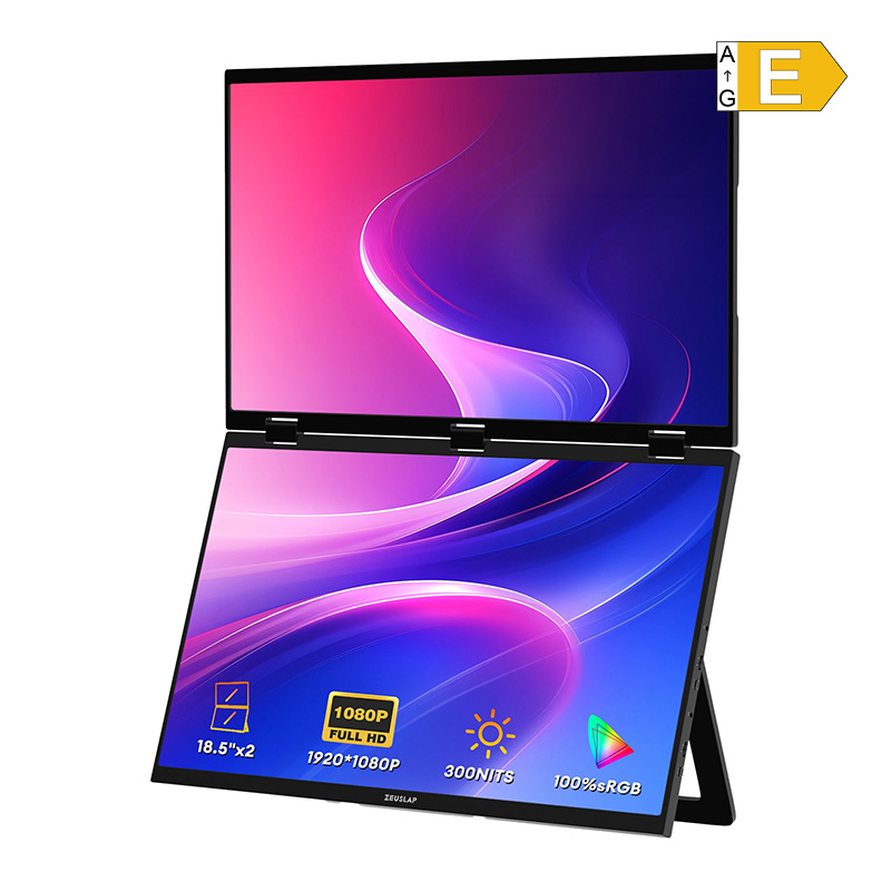 ZEUSLAP Z18W topelt 18" kaasaskantav monitor