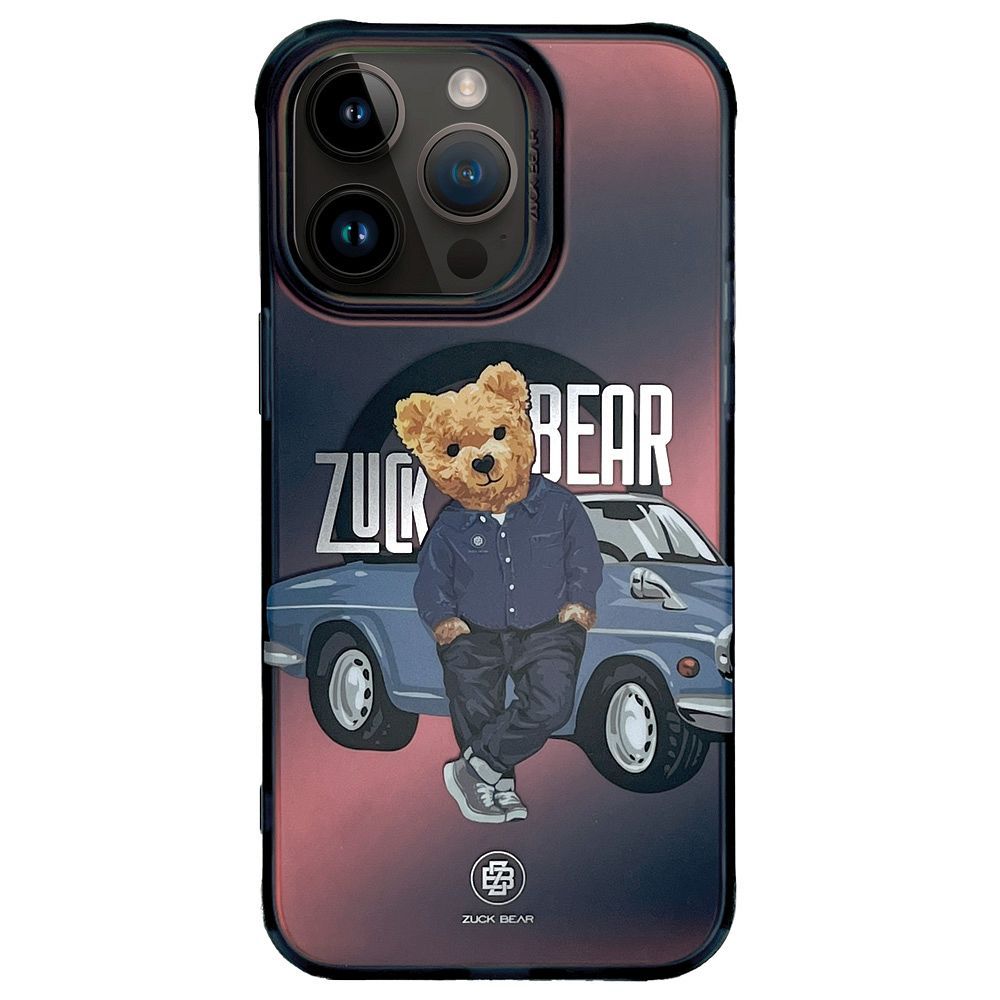 ZUCK BEAR CALIFORNIA COOL IPHONE 15 PRO CAR