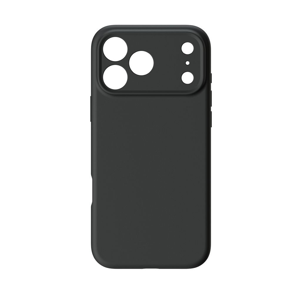 Чехол для iPhone 17 Pro Max / 18 Pro Max (низкий бортик камеры) Forcell F-Protect Rubber Premium, совместимый с MagSafe, черный