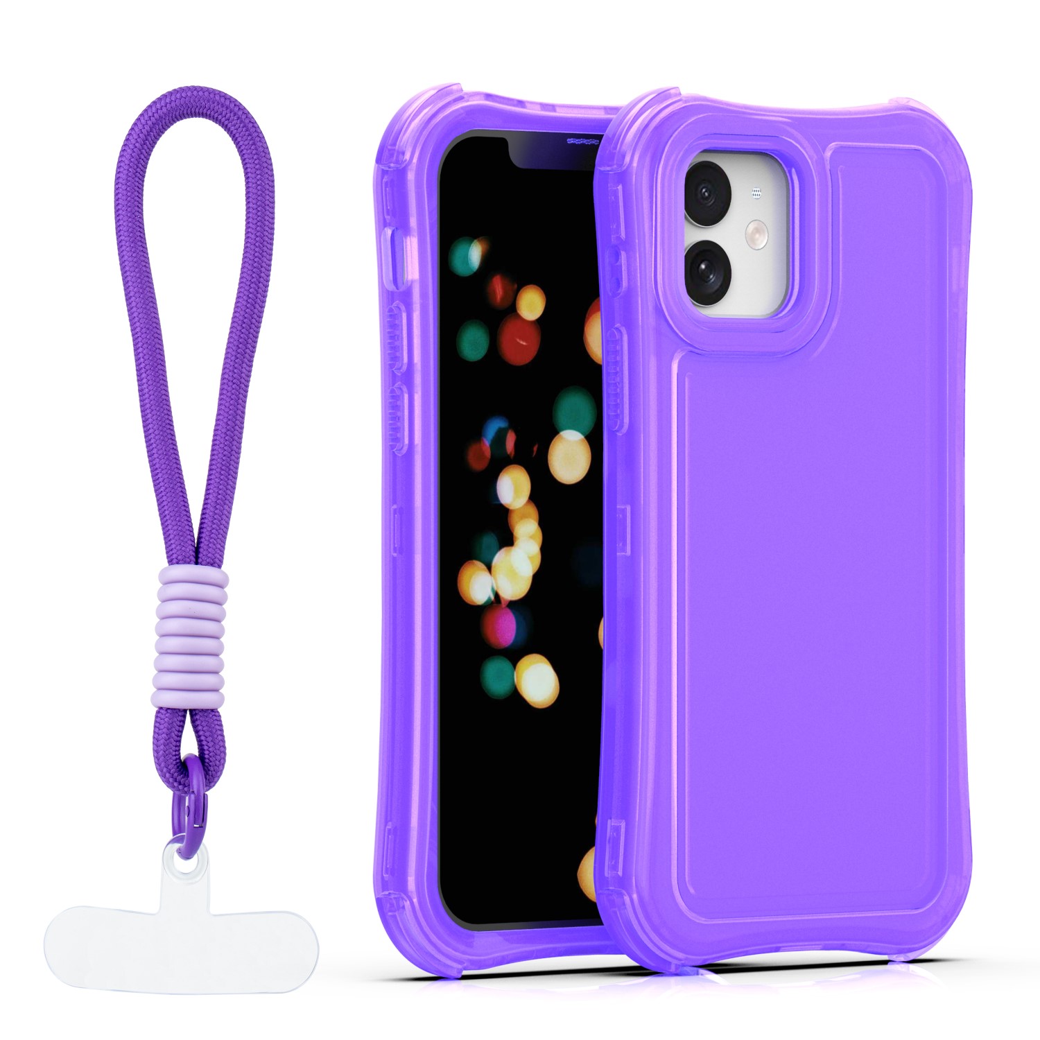 Safepop ümbris rihmaga iPhone 12 / 12 Pro 6,1" jaoks lilla
