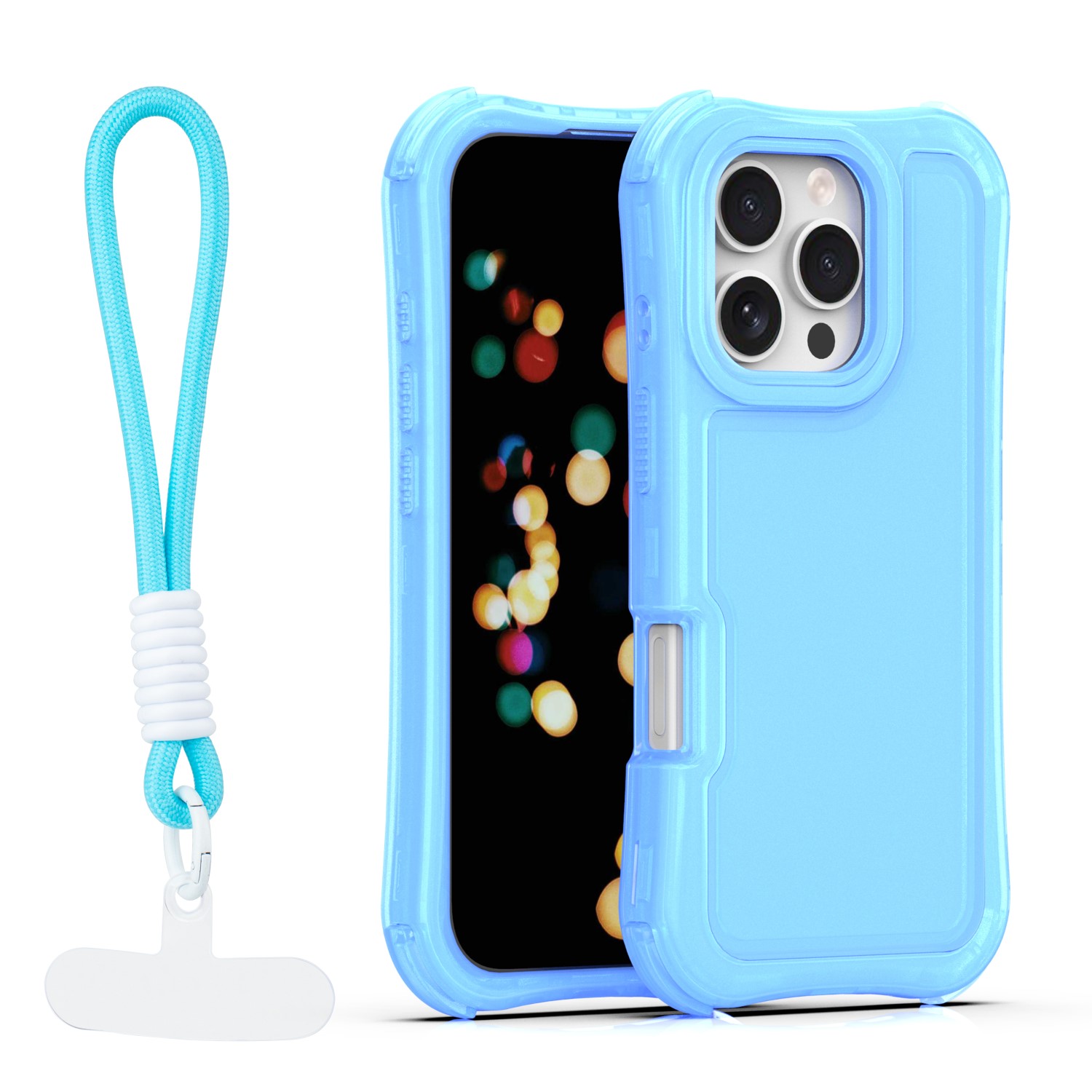 Safepop ümbris rihmaga iPhone 16 Pro Max 6,9" jaoks sinine