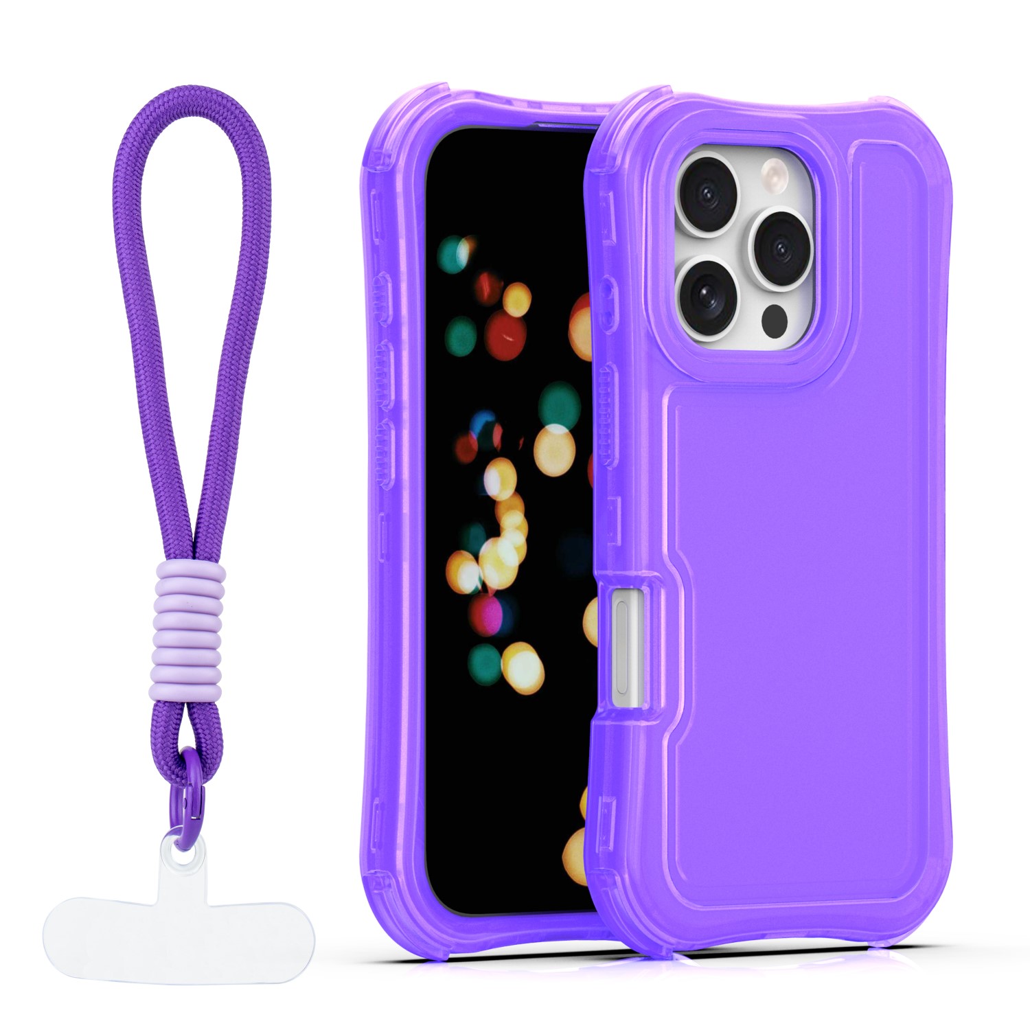 Safepop ümbris rihmaga iPhone 16 Pro Max 6,9" jaoks lilla