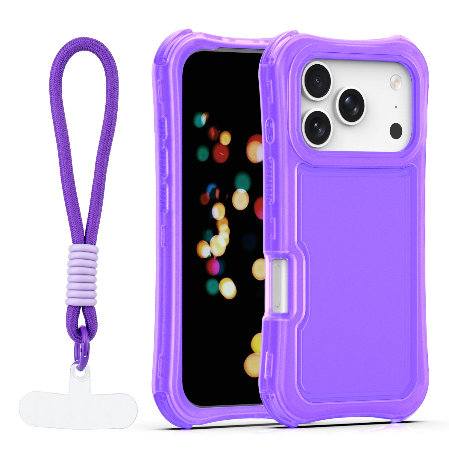 Safepop чехол с ремешком для iPhone 17 Pro 6,3" фиолетовый