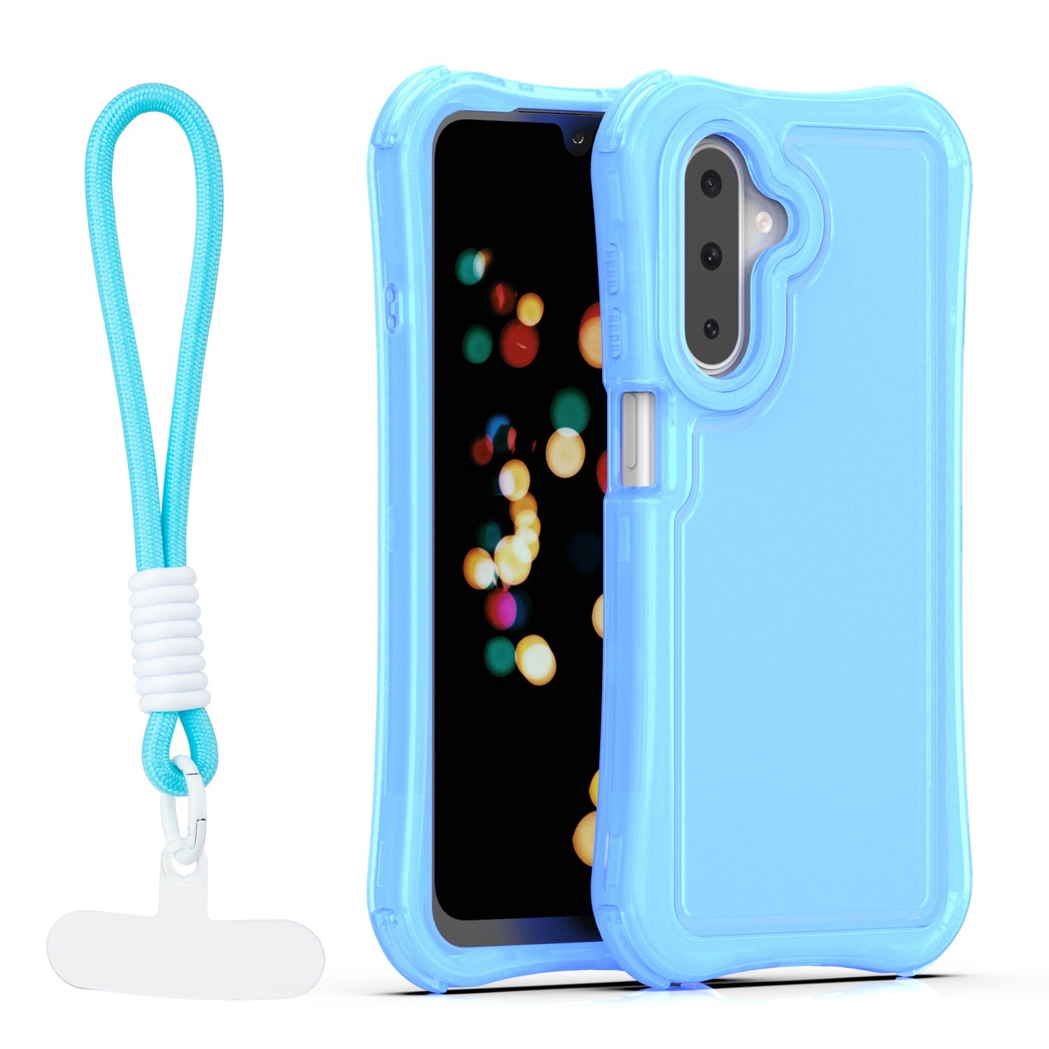 Safepop ümbris rihmaga Samsung Galaxy A17 4G / A17 5G / A26 5G jaoks sinine
