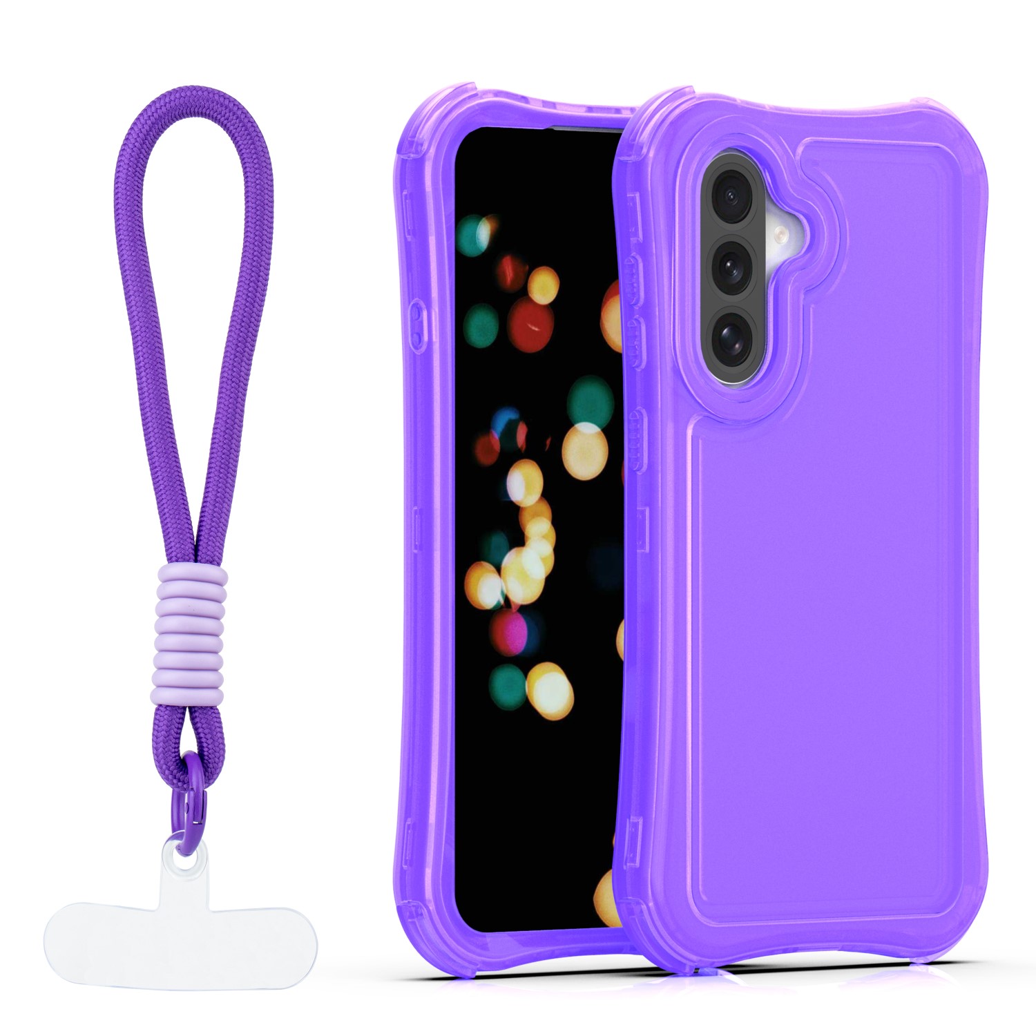 Safepop ümbris rihmaga Samsung Galaxy A36 5G / A56 5G / A37 5G jaoks lilla