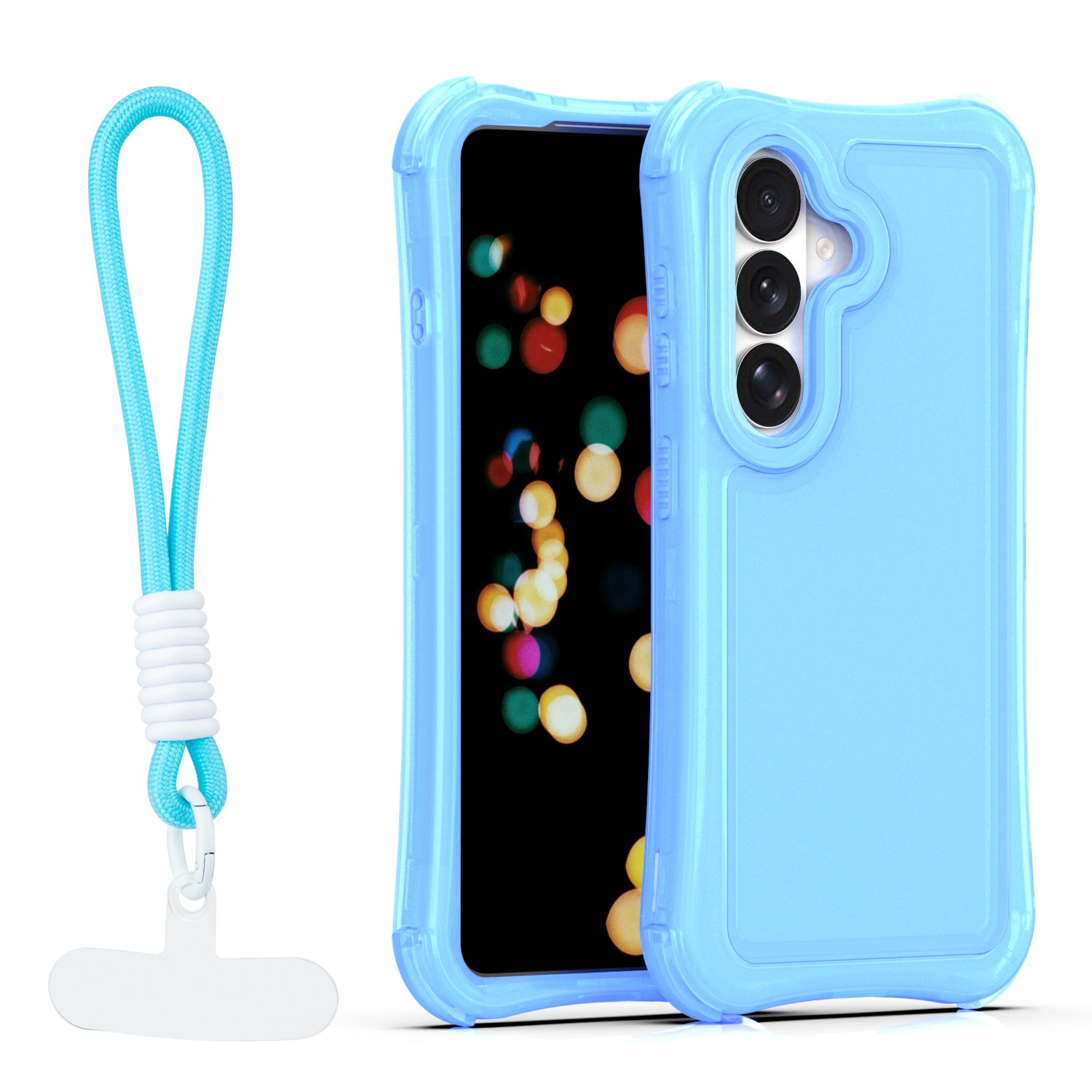 Safepop ümbris rihmaga Samsung Galaxy S24 / S25 jaoks sinine