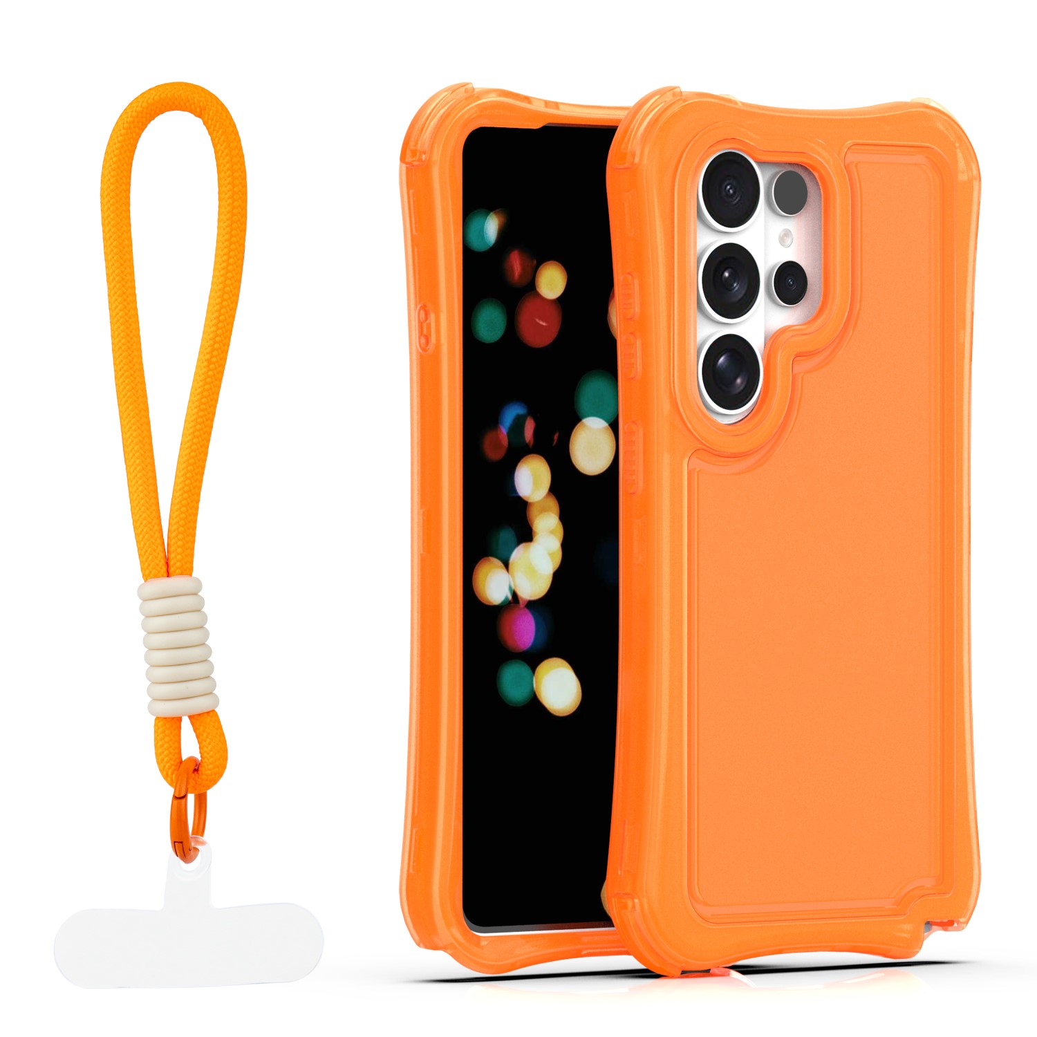 Safepop чехол с ремешком для Samsung Galaxy S26 Ultra оранжевый