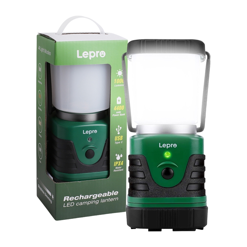 LEPRO 3300008 matkalamp, 1000 lm, 3600 mAh