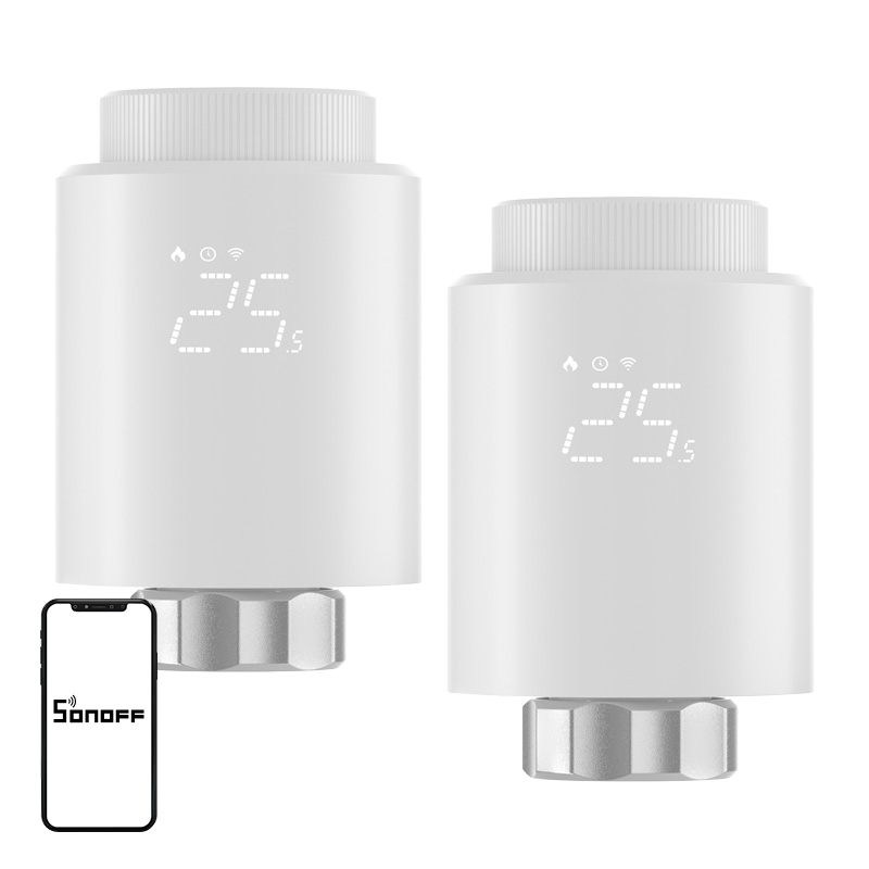 SONOFF ZigBee TRVZB termostaatpea, 2 tk
