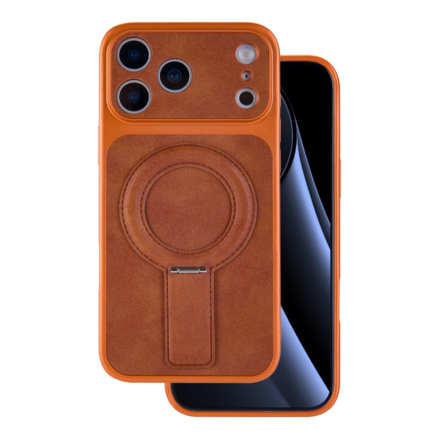 Luxgrip Mag ümbris iPhone 17 Pro 6,3", oranž