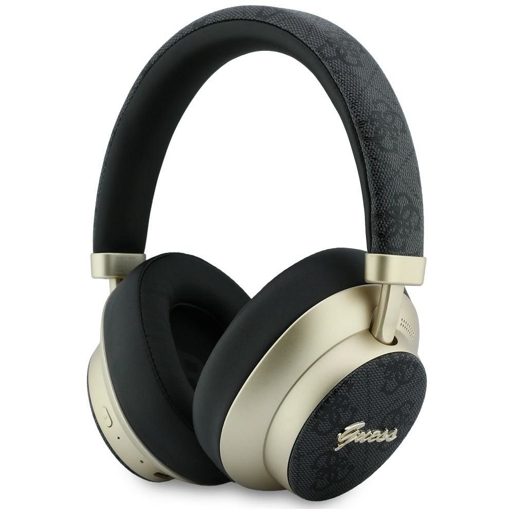 Juhtmevabad kõrvaklapid Guess ENC 4G Gold Script Metal, mustad