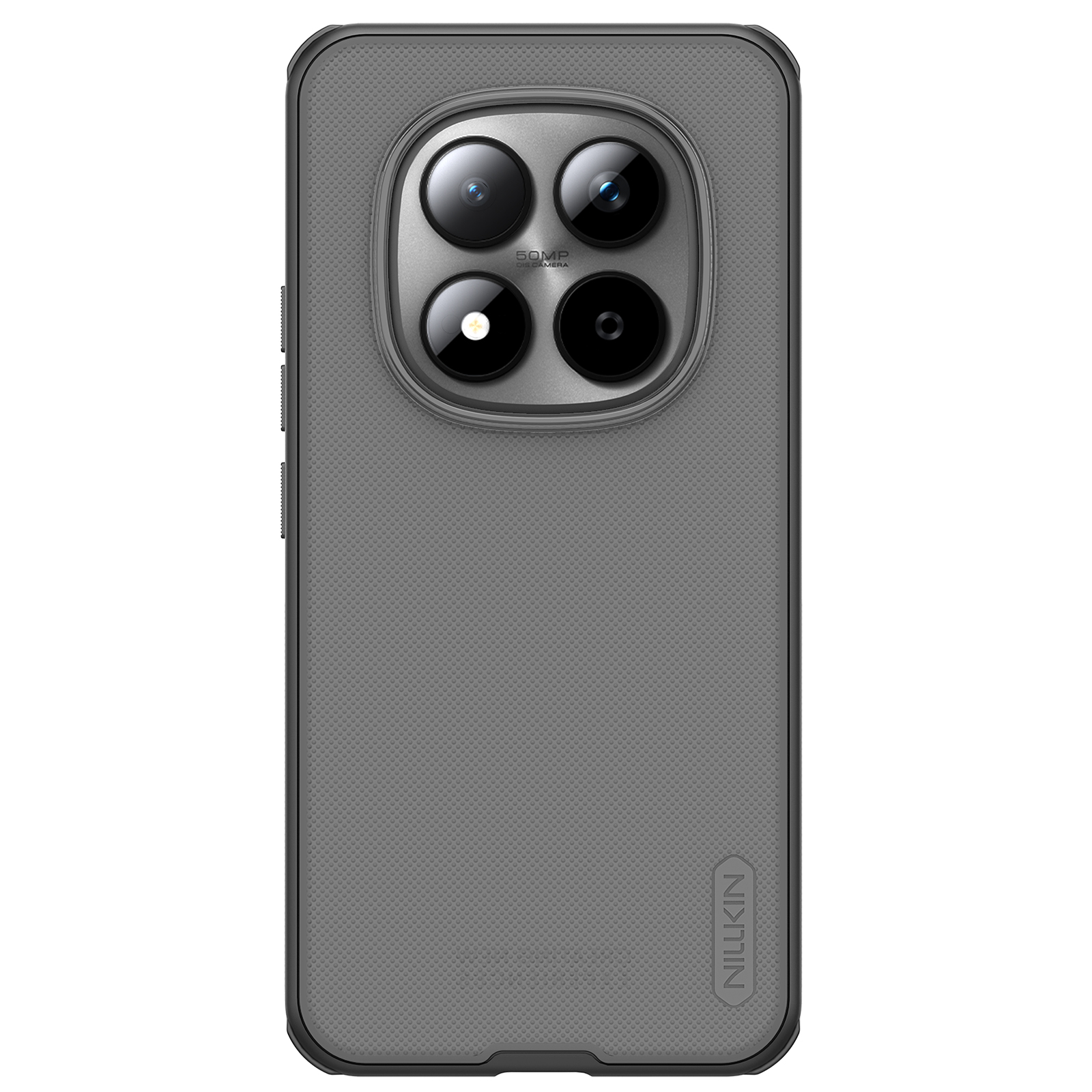 Nillkin Super Frosted Shield Pro ümbris Xiaomi Redmi Note 15 Pro+ 5G/Poco M8 Pro 5G läbipaistev must